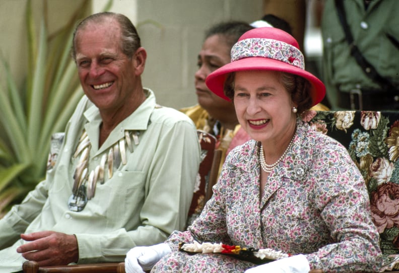 On a State Visit to Tuvalu in 1982