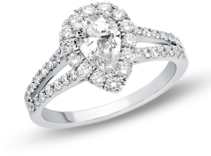 Zales Pear-Shaped Diamond