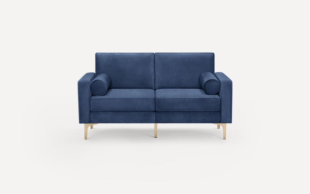 Burrow Nomad Velvet Loveseat