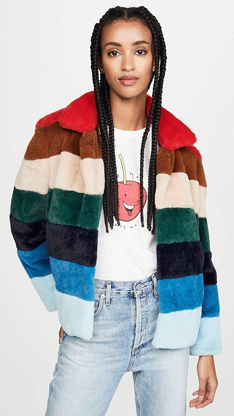 BLANKNYC Faux Fur Jacket