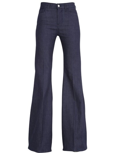 Giambattista Valli for 7 High Waisted Flared Cotton Denim Jeans ($350)