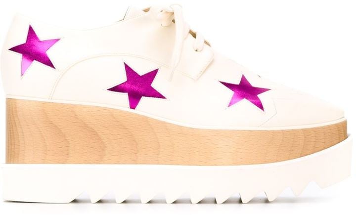 Stella McCartney 'Elyse Star' lace-up shoes ($1,100)