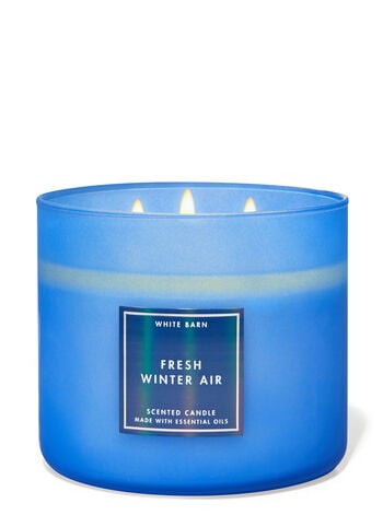 Fresh Winter Air Three-Wick Candle