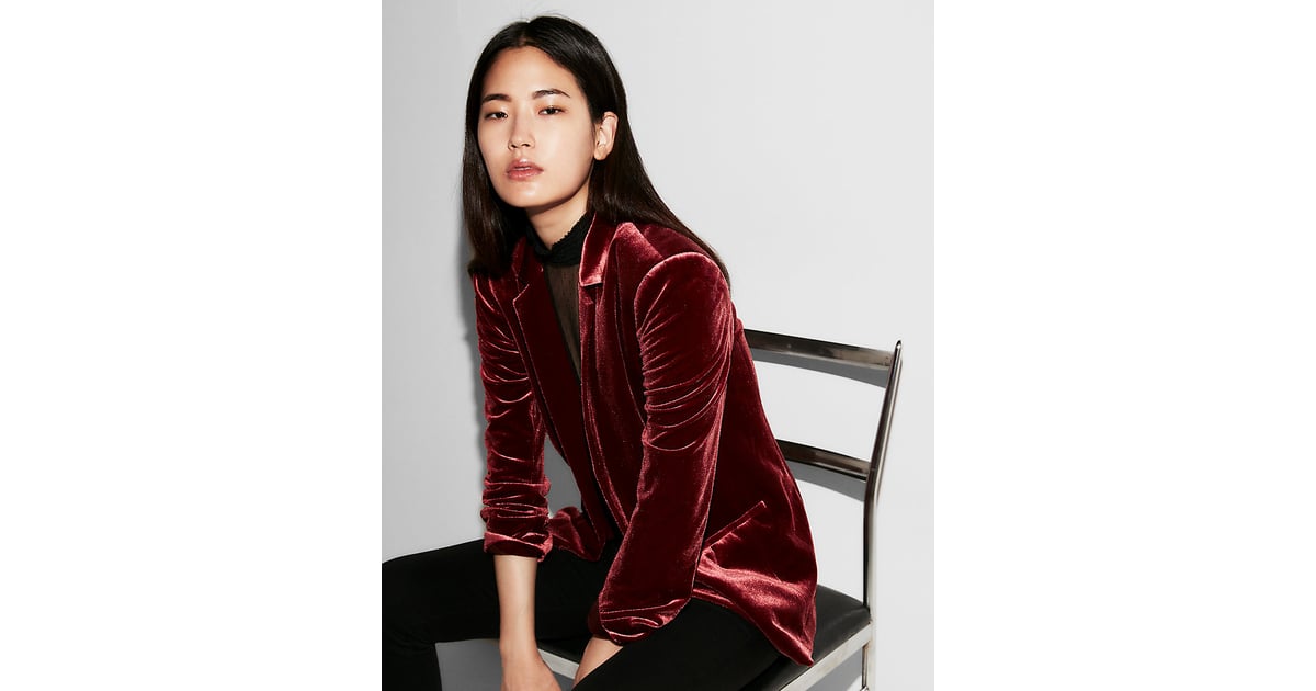 velvet boyfriend blazer