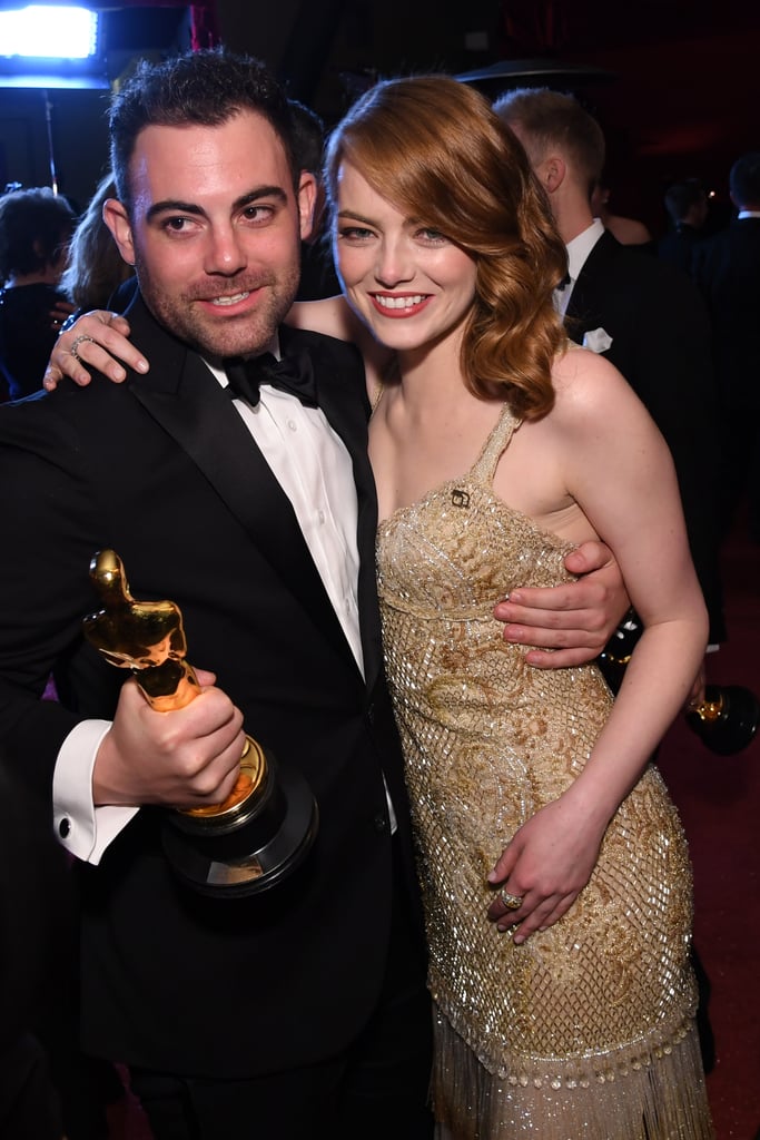 Pictured: Spencer and Emma Stone