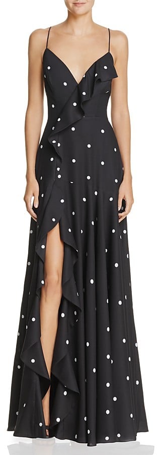Fame and Partners The Exeter Polka-Dot Gown | Amal Clooney in Polka-Dot ...