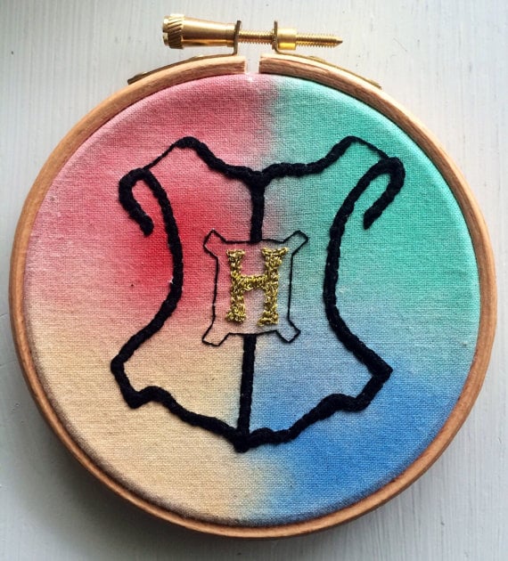Hogwarts Embroidery Hoop
