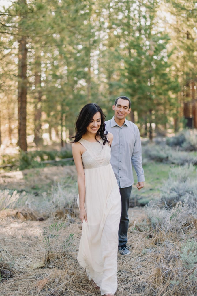 Engagement Photos in a Rowboat