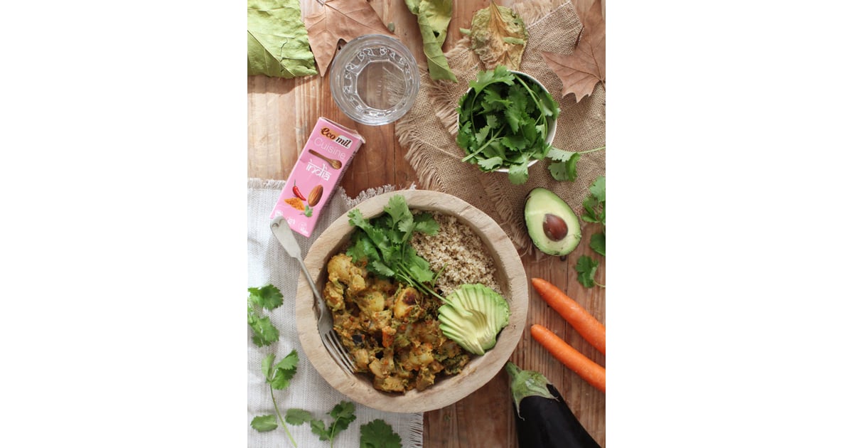 Seitan Potato Almond Curry HighProtein Vegetarian and Vegan Recipes