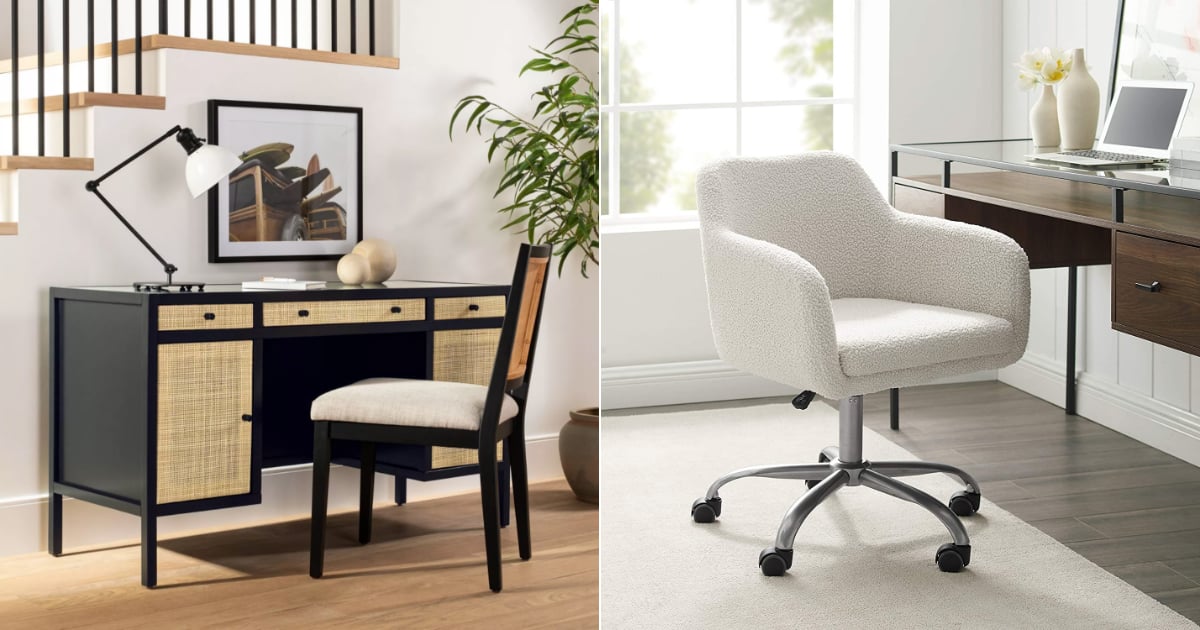 Small desk and on sale chair for home office