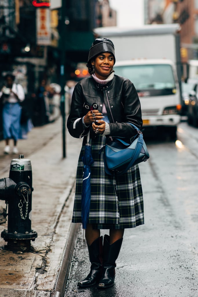 Wear Boots With a Leather Jacket