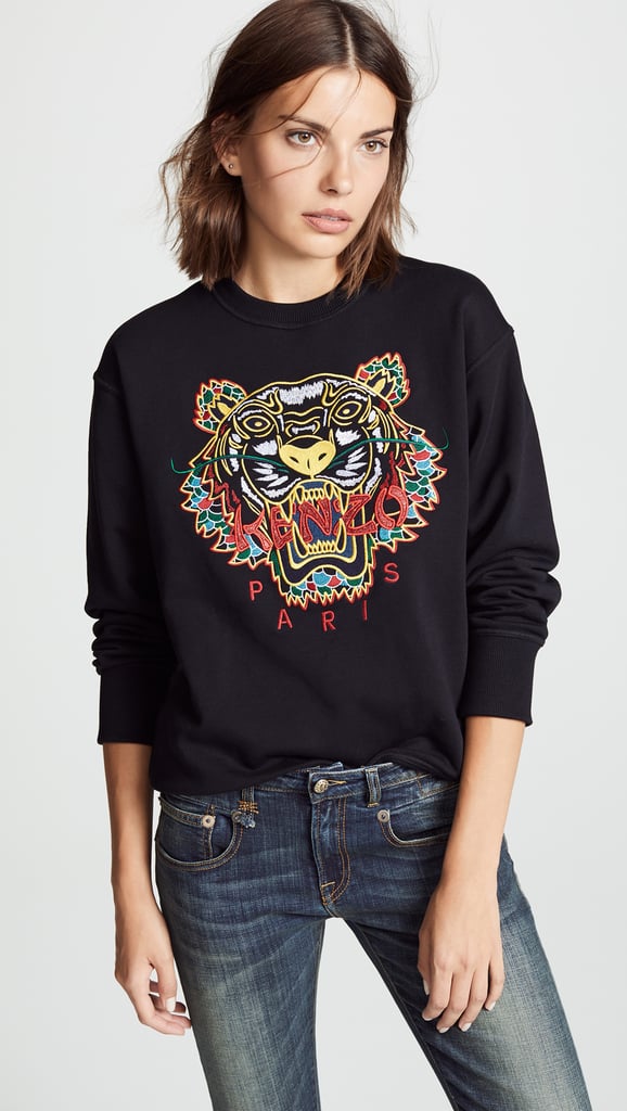 Kenzo Tiger Relax Sweatshirt | Cute Sweatshirts 2018 | POPSUGAR Fashion ...