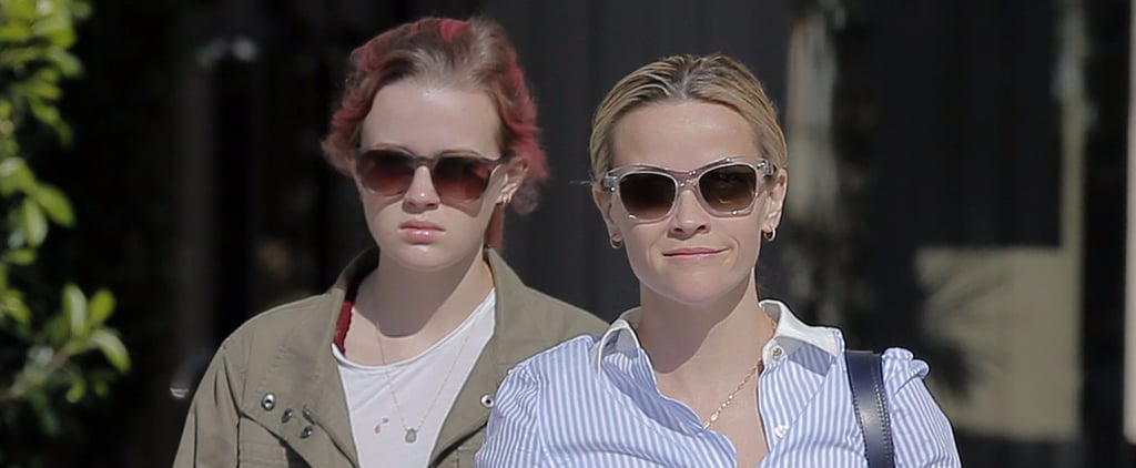 Reese Witherspoon and Ava Phillippe Getting Juice in LA