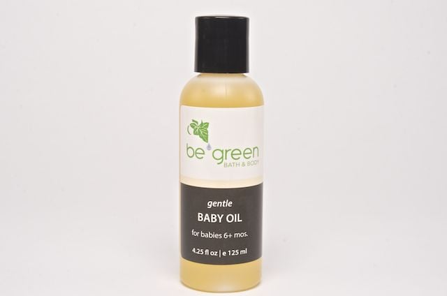 Be Green Bath & Body Gentle Baby Oil ($15)