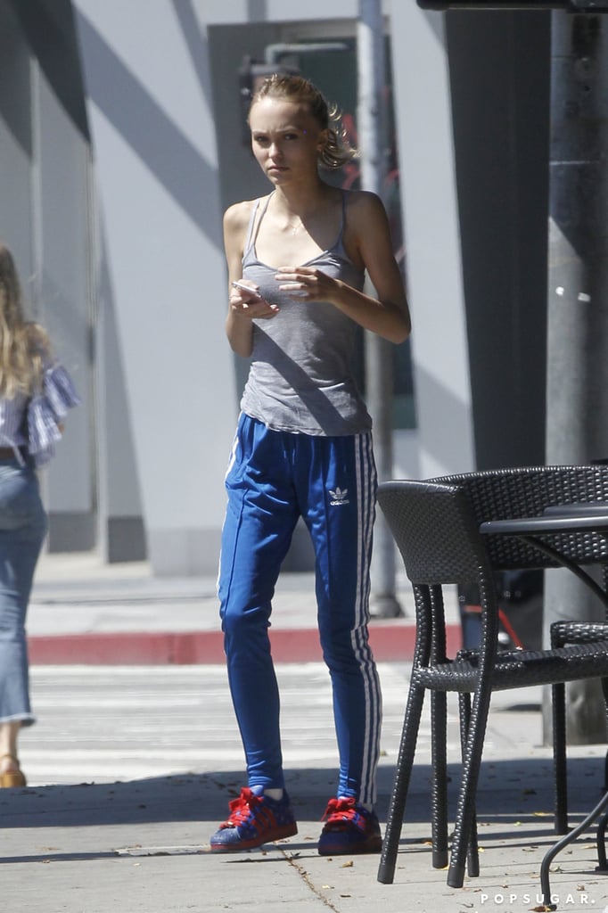 Lily-Rose Wore a Very "Mel C." Look While Out in West Hollywood