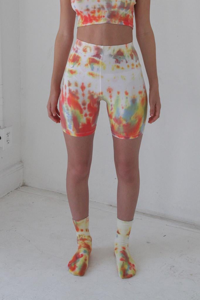 KkCo Tie-Dye Cycle Short