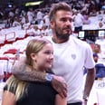 David Beckham's Daughter, Harper, Mocks His "Dad Dance" at The Weeknd's Concert