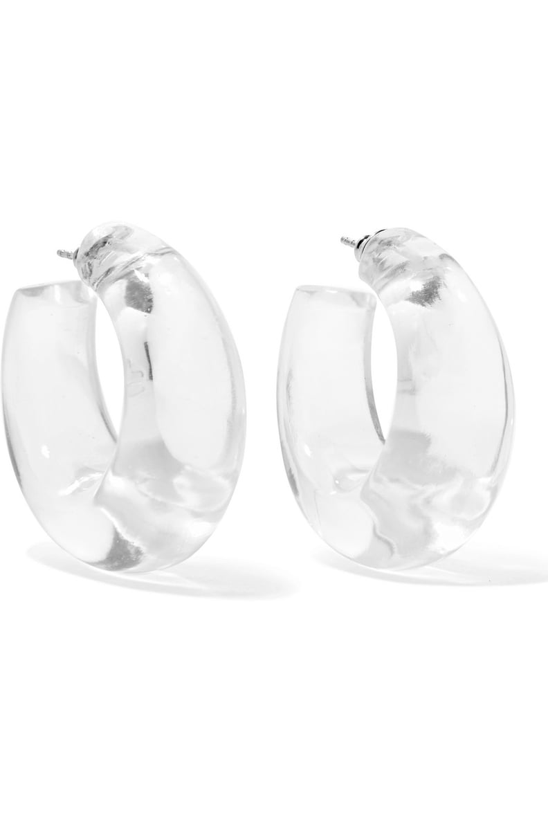 Sophie Buhai Lucite Hoop Earrings