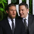 I'm Curious, What's Ben Affleck Whispering to Charlie Hunnam at the Triple Frontier Premiere?