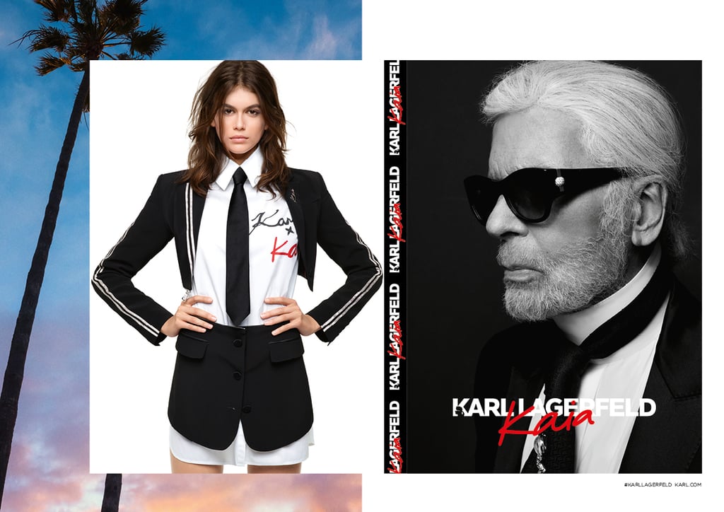 Kaia Gerber Karl Lagerfeld Collection