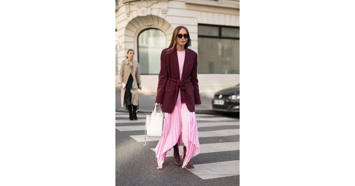 Go for a look that's equal parts flowy and tailored by choosing a | How ...