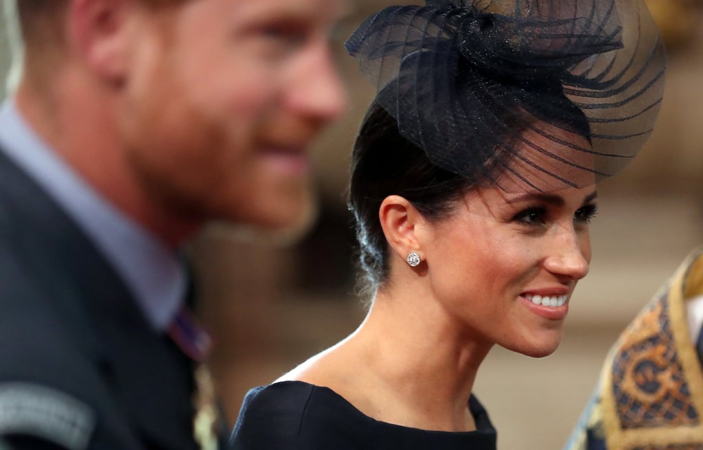 William, Harry, Kate and Meghan at RAF Celebration in London