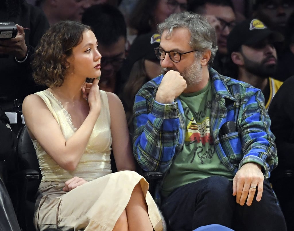 Judd and Iris Apatow Courtside at Lakers Game | Photos
