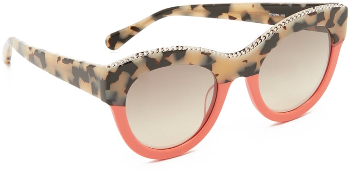 Stella McCartney Chain Colorblock Sunglasses