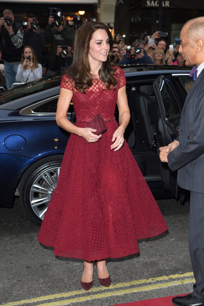 Kate Middleton at the Theatre Royal in London April 2017