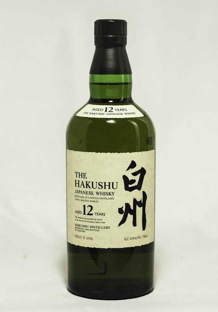 Hakushu 12-Year-Old Japanese Whiskey ($90)