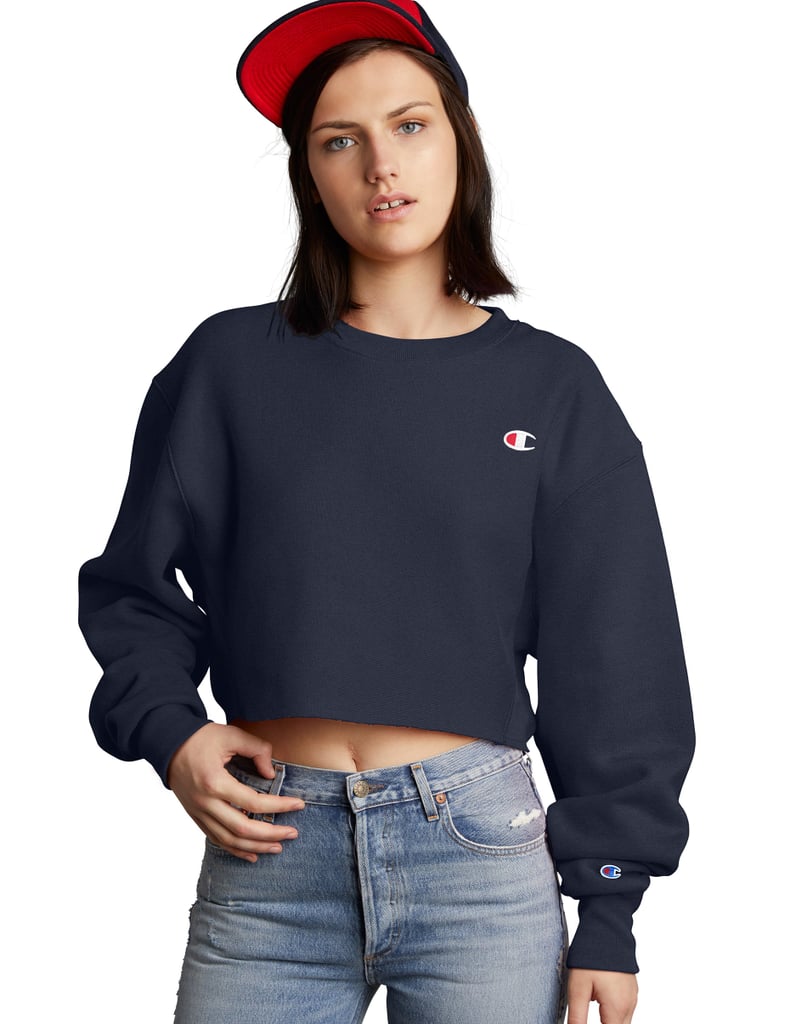 Champion Reverse Weave Cropped Cut-Off Crew