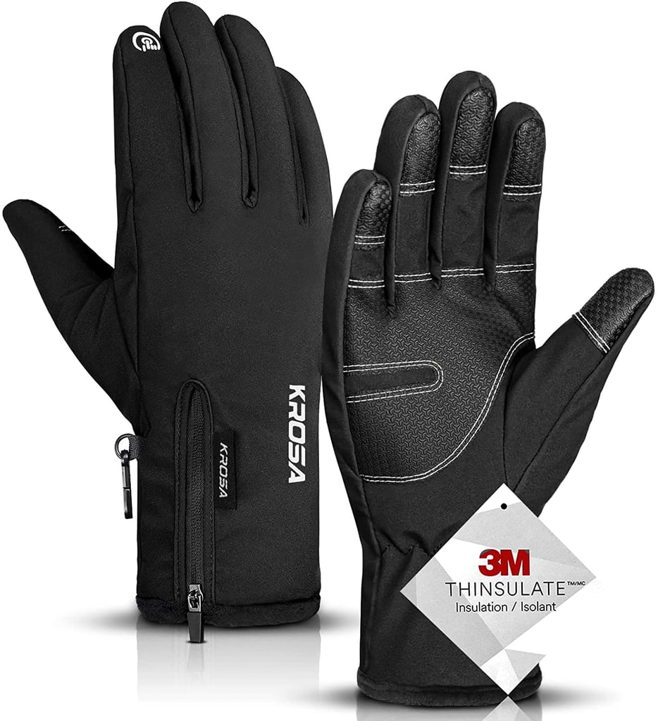 Touchscreen Gloves: KROSA 10 Touchscreen Fingers Snow Ski Gloves