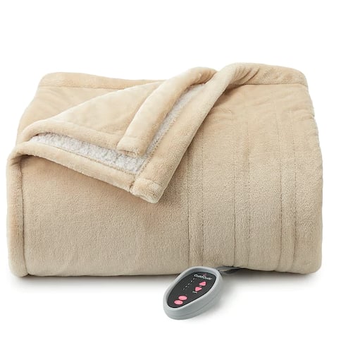 Heated Sherpa Blanket