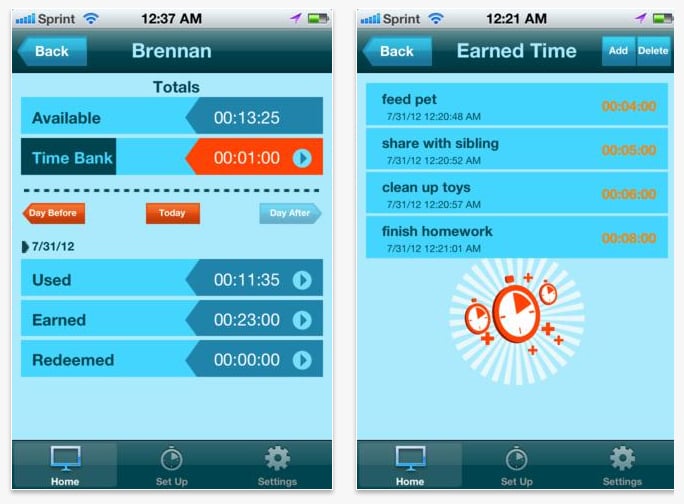 Screen Time — Media Time Manager