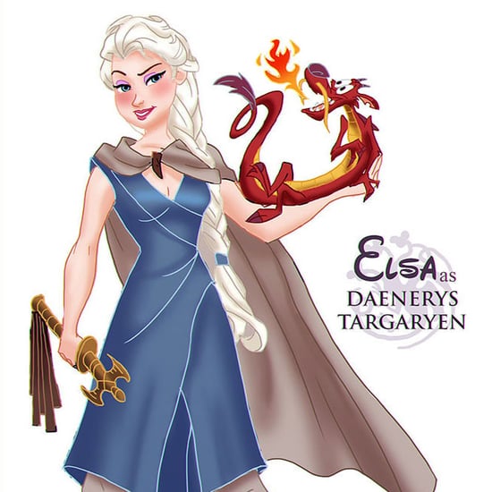 Disney Princesses as Game of Thrones Art
