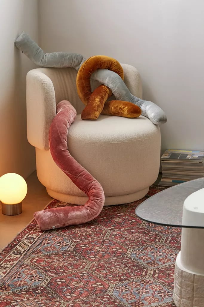 Velvet Twist Throw Pillow