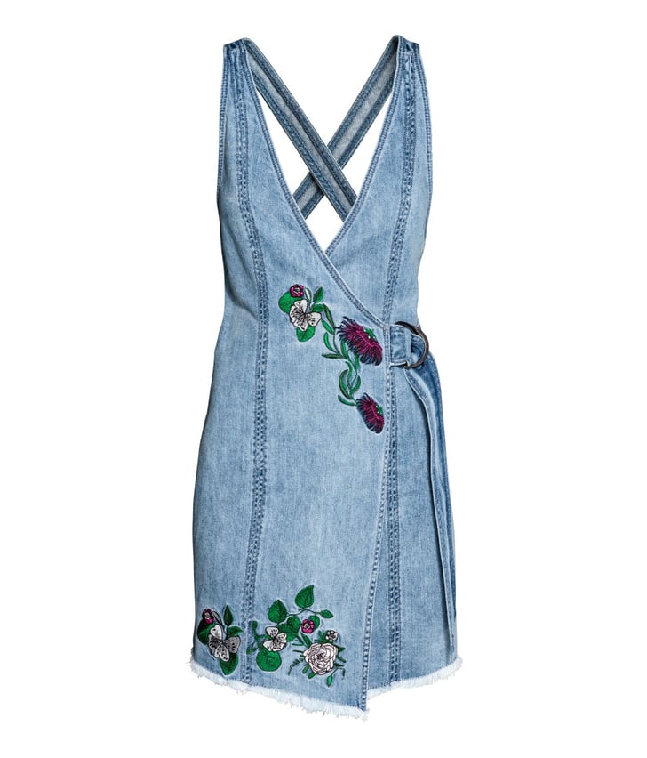 H&M Denim Dress Best Denim Dresses 2017 POPSUGAR Fashion Photo 26