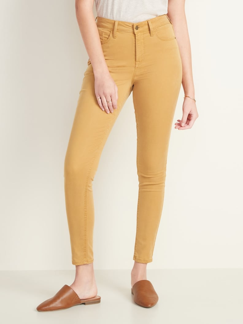 Old navy yellow jeans online