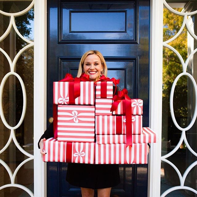 Reese Witherspoon wrapped up her holiday shopping a week early.