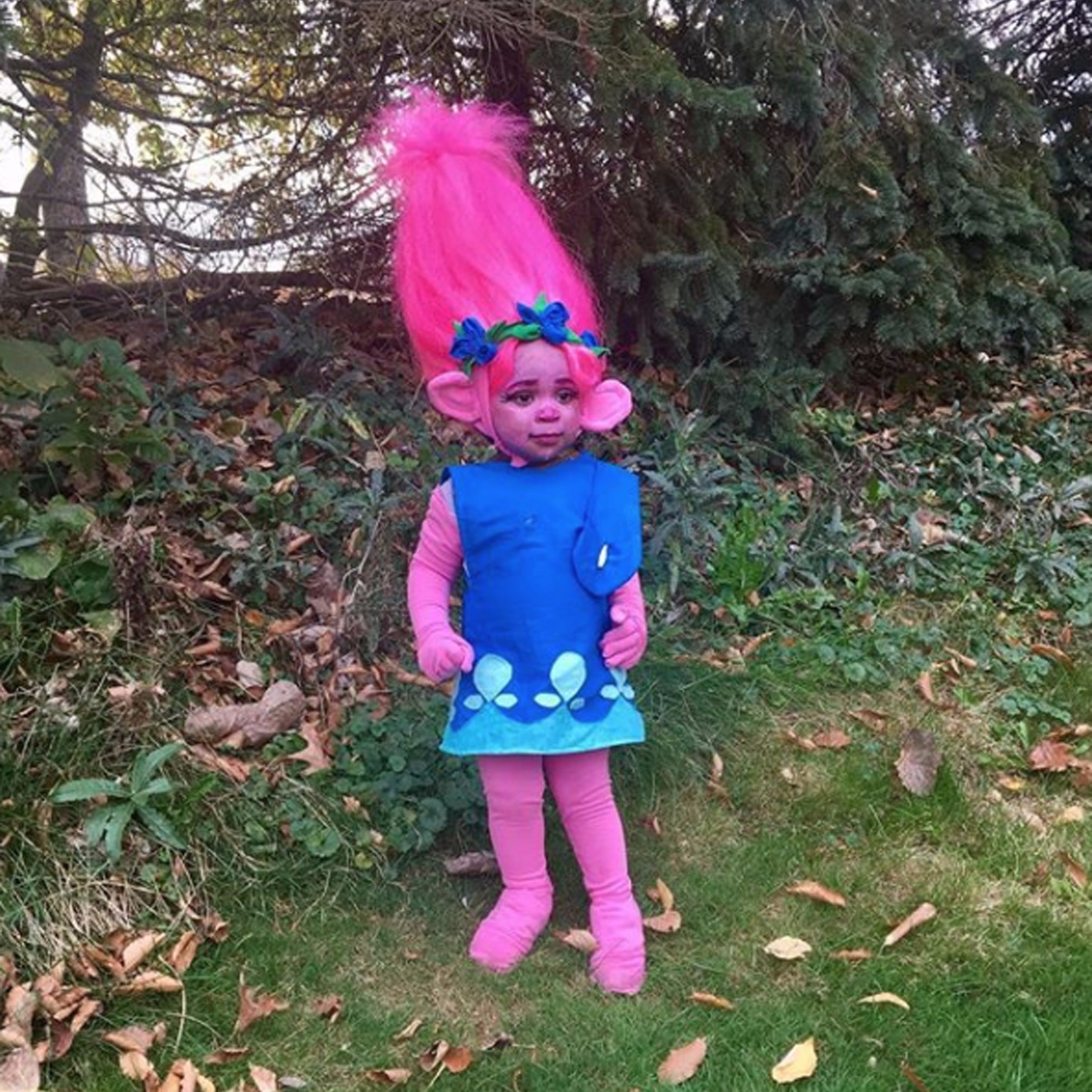 trolls halloween costume baby