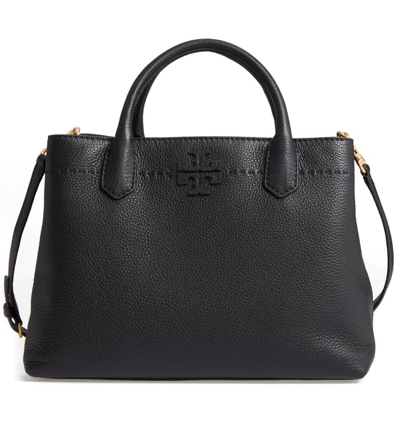 Tory burch mcgraw triple hotsell compartment satchel