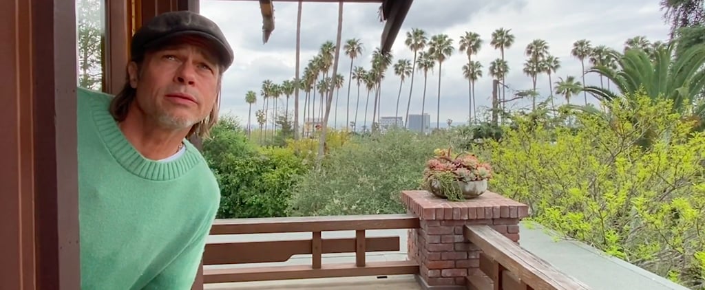 Brad Pitt's 8-Second Stint as a Weatherman Begs the Question: Did He Miss His Calling?