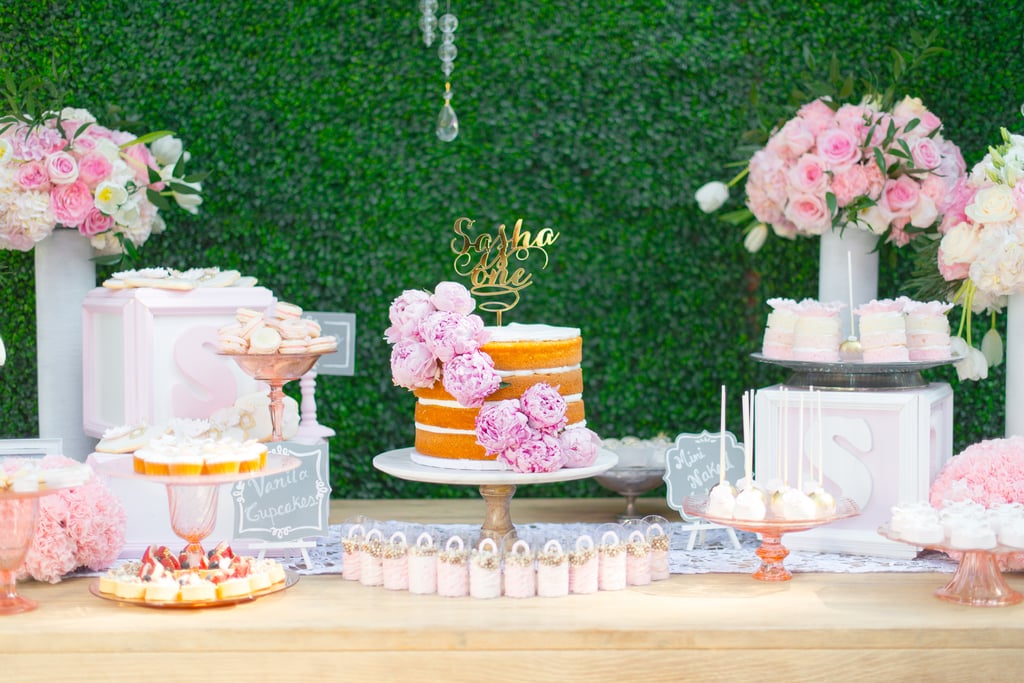 Vintage Girl's First Birthday Party