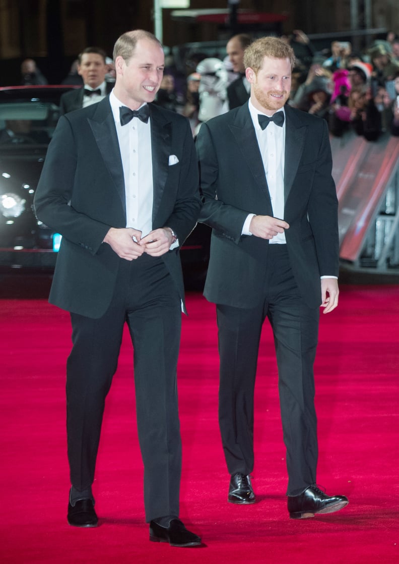 Prince William Wore a Pair of Suede Loafers to the Star Wars: The Last Jedi Premiere