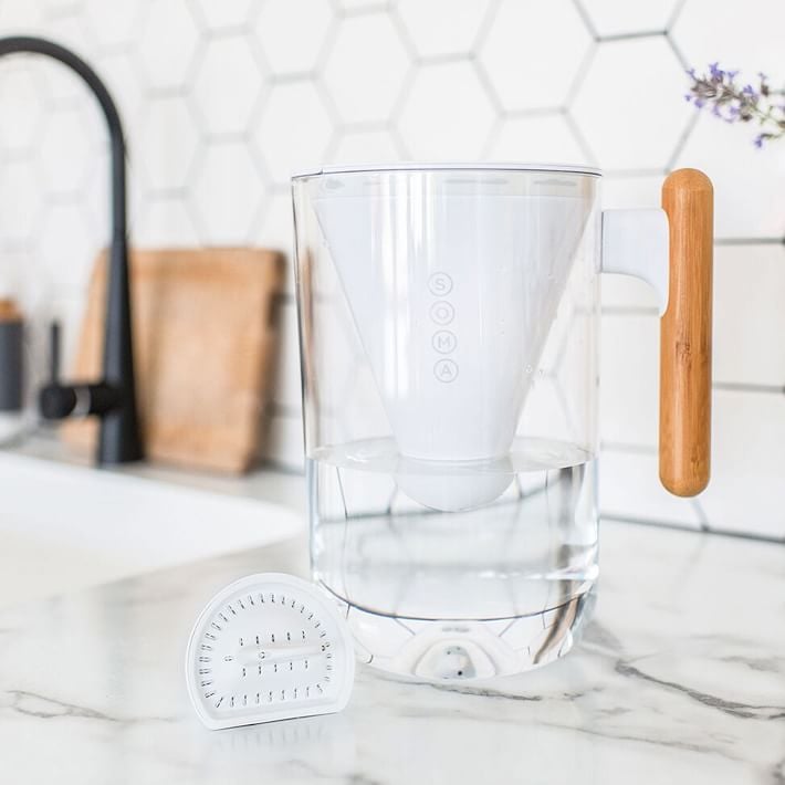 A Chic Water Filter: Soma Plastic Pitcher