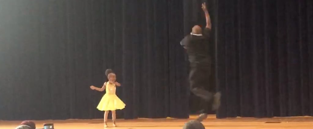 Dad Joins His Daughter on Stage For Her Dance Recital, and, Yep, I'm Crying Over Their Synchronized Cartwheels