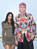 Megan Fox Wears a Corset Micro Minidress Out With Machine Gun Kelly