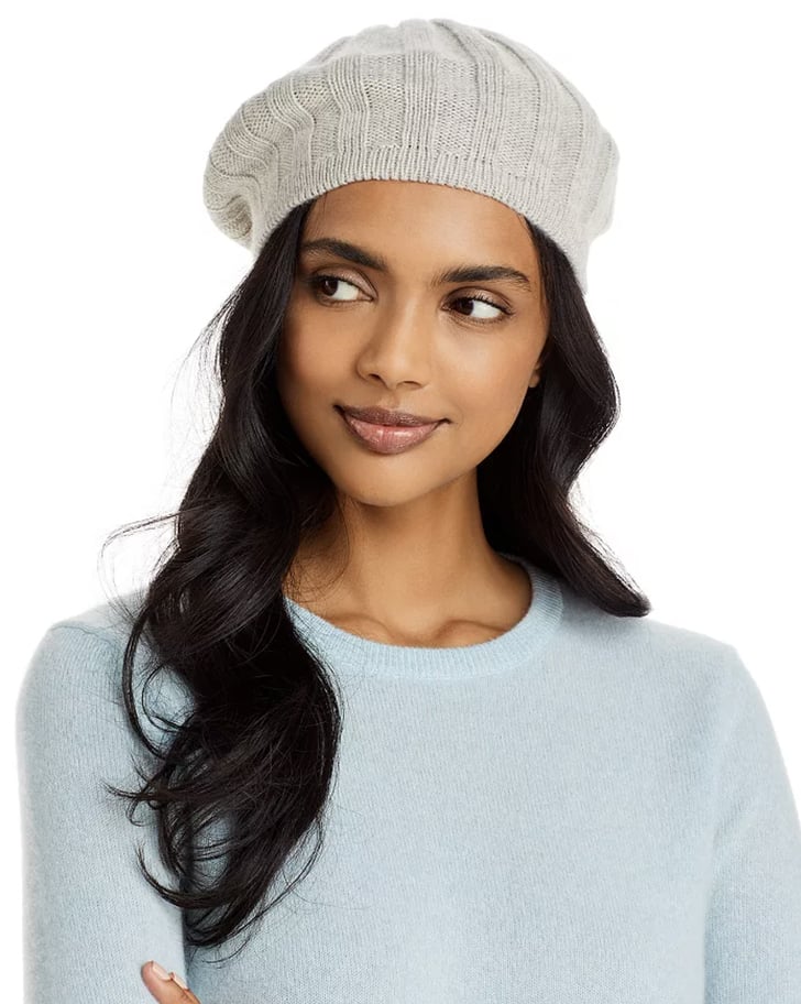 Cashmere beret sale