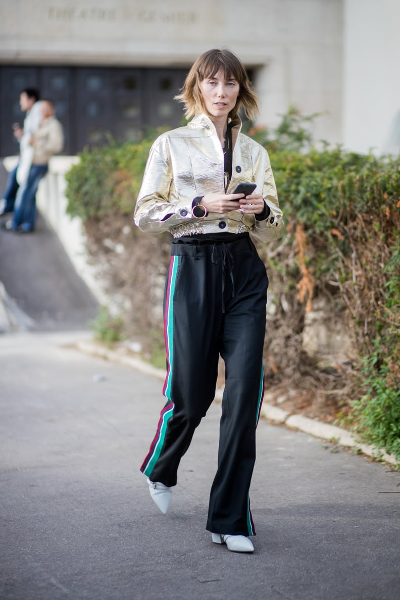 There Was One high-waisted side-stripe Leggings - Farfetch