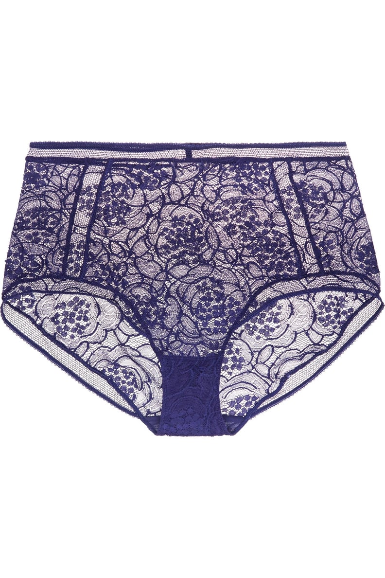 Eres Mesh Paneled Lace Briefs